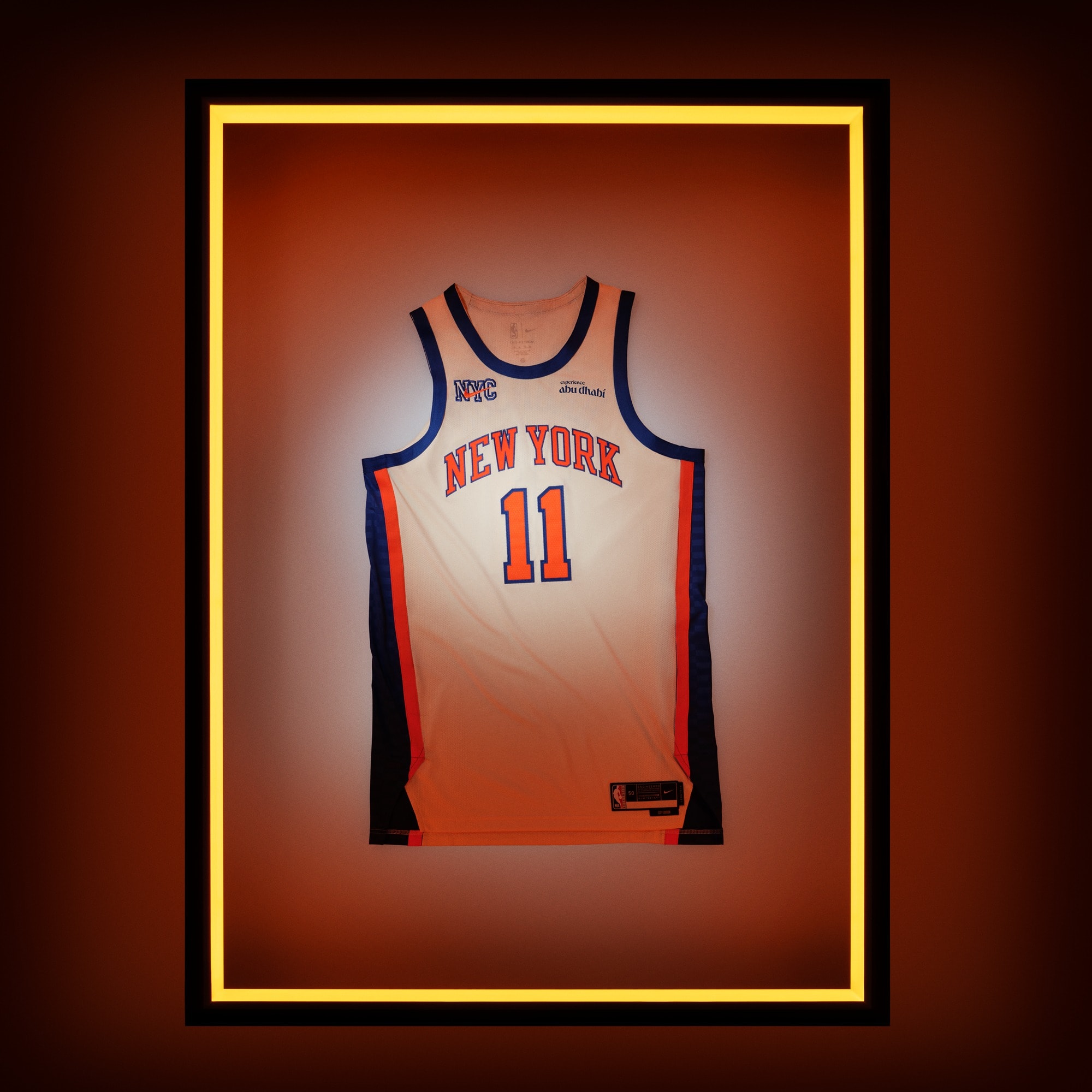 New York Knicks Nike 2025/26 City Edition Swingman Jersey - White