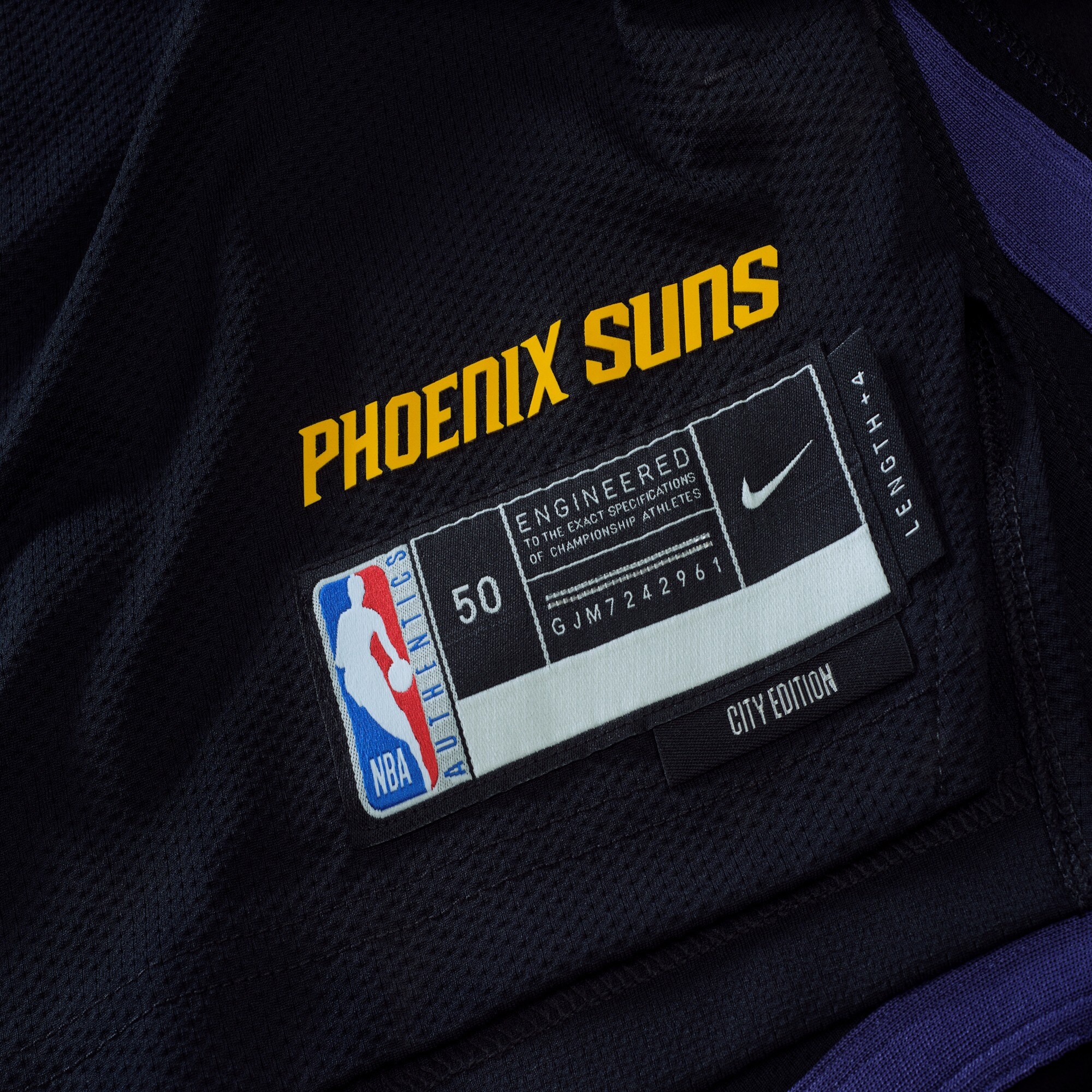 Phoenix Suns Nike 2025/26 City Edition Swingman Jersey - Black