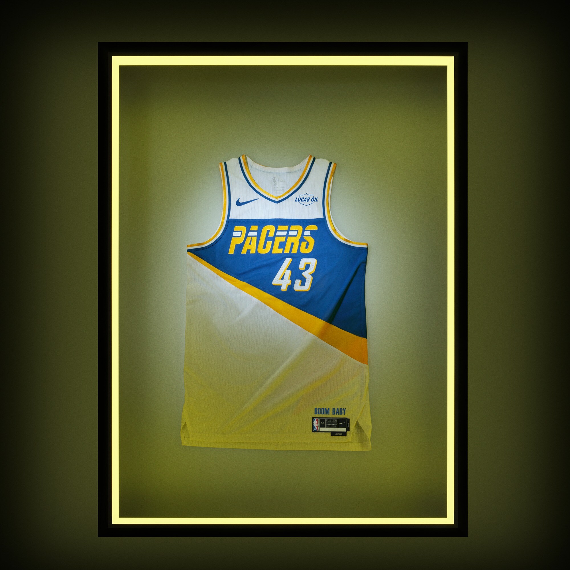 Nike Indiana Pacers 2025/26 City Edition Swingman Jersey - Custom