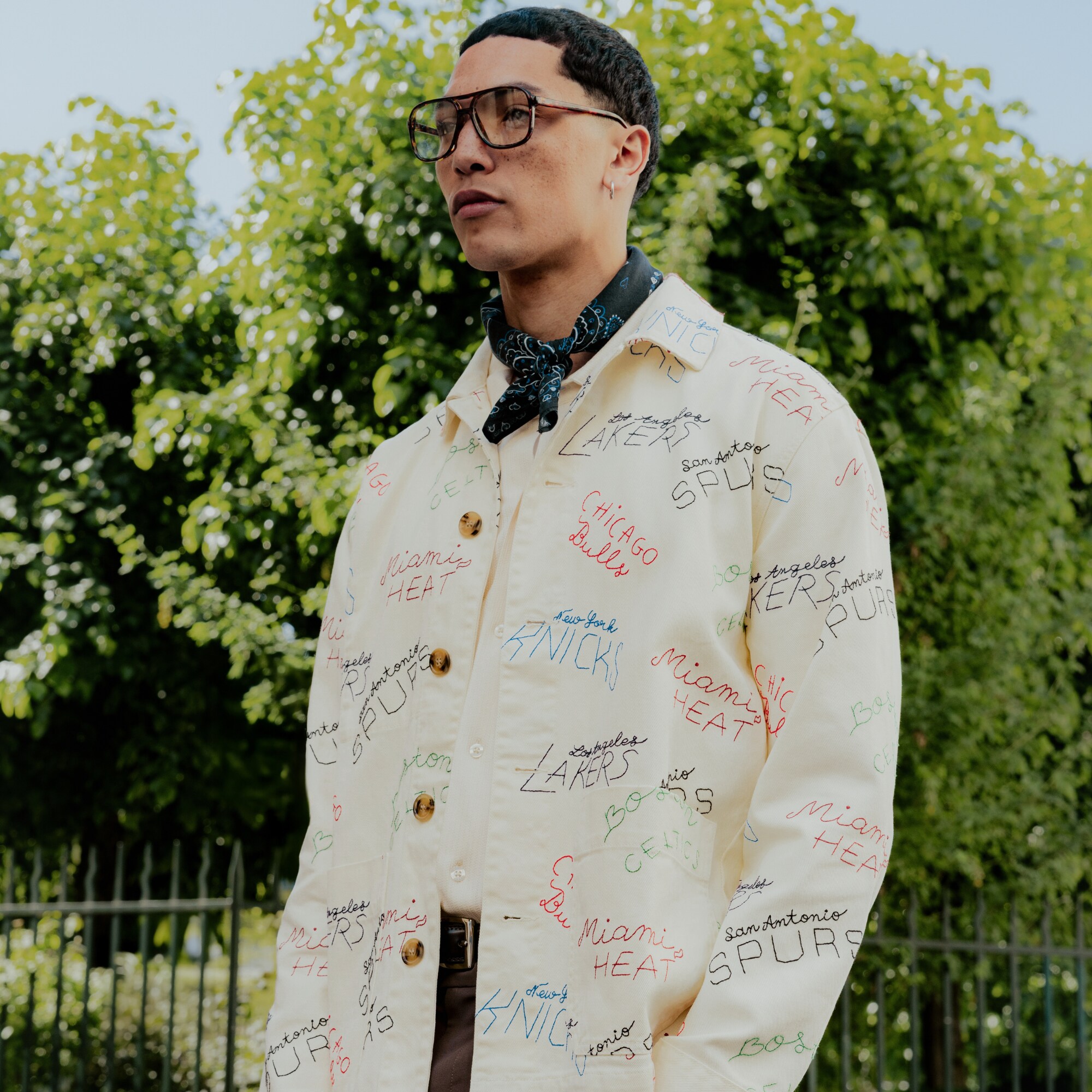 NBA Maison Labiche x NBA La Sebasto Long Sleeve Shirt - Mens