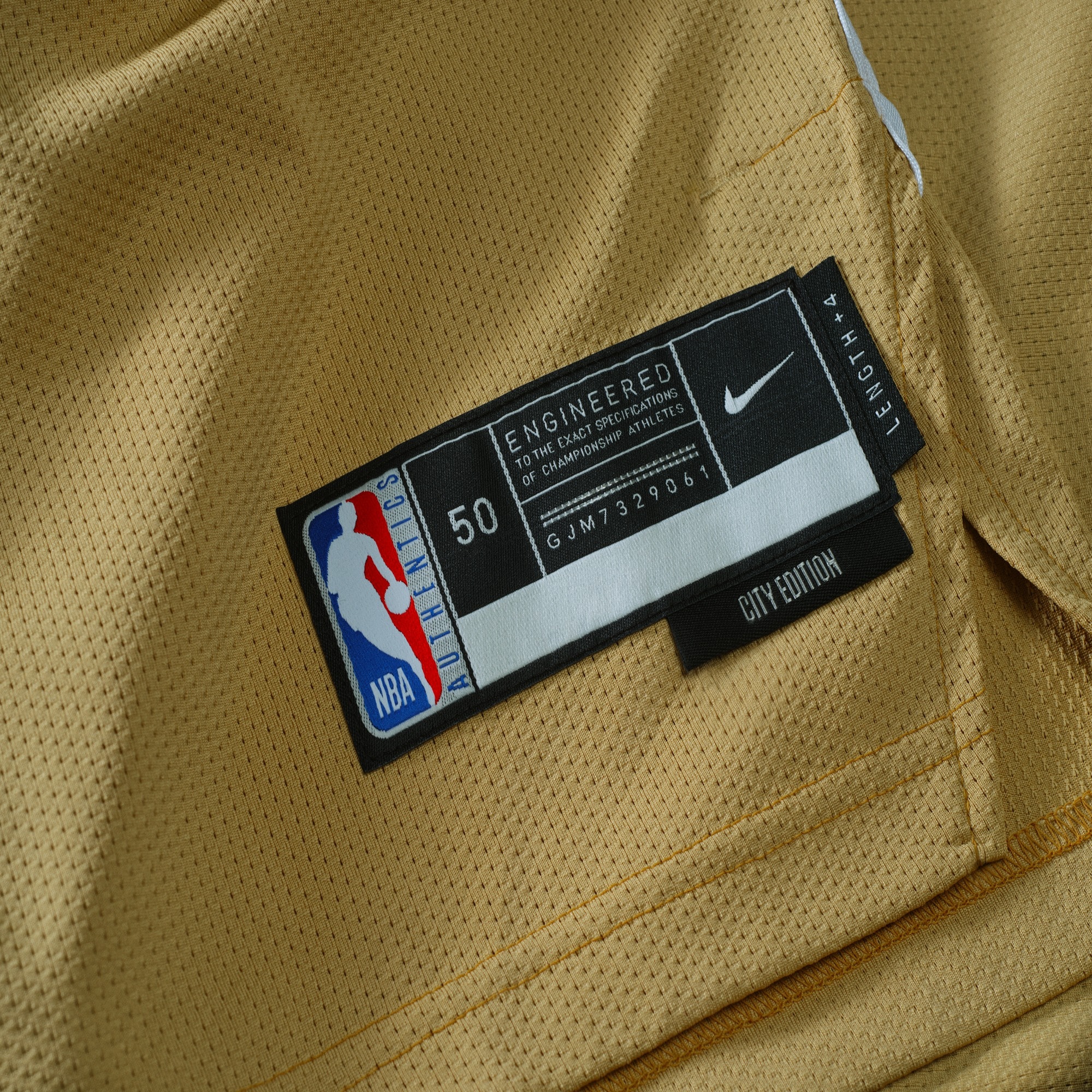 Washington Wizards Nike 2025/26 City Edition Swingman Jersey - Tan